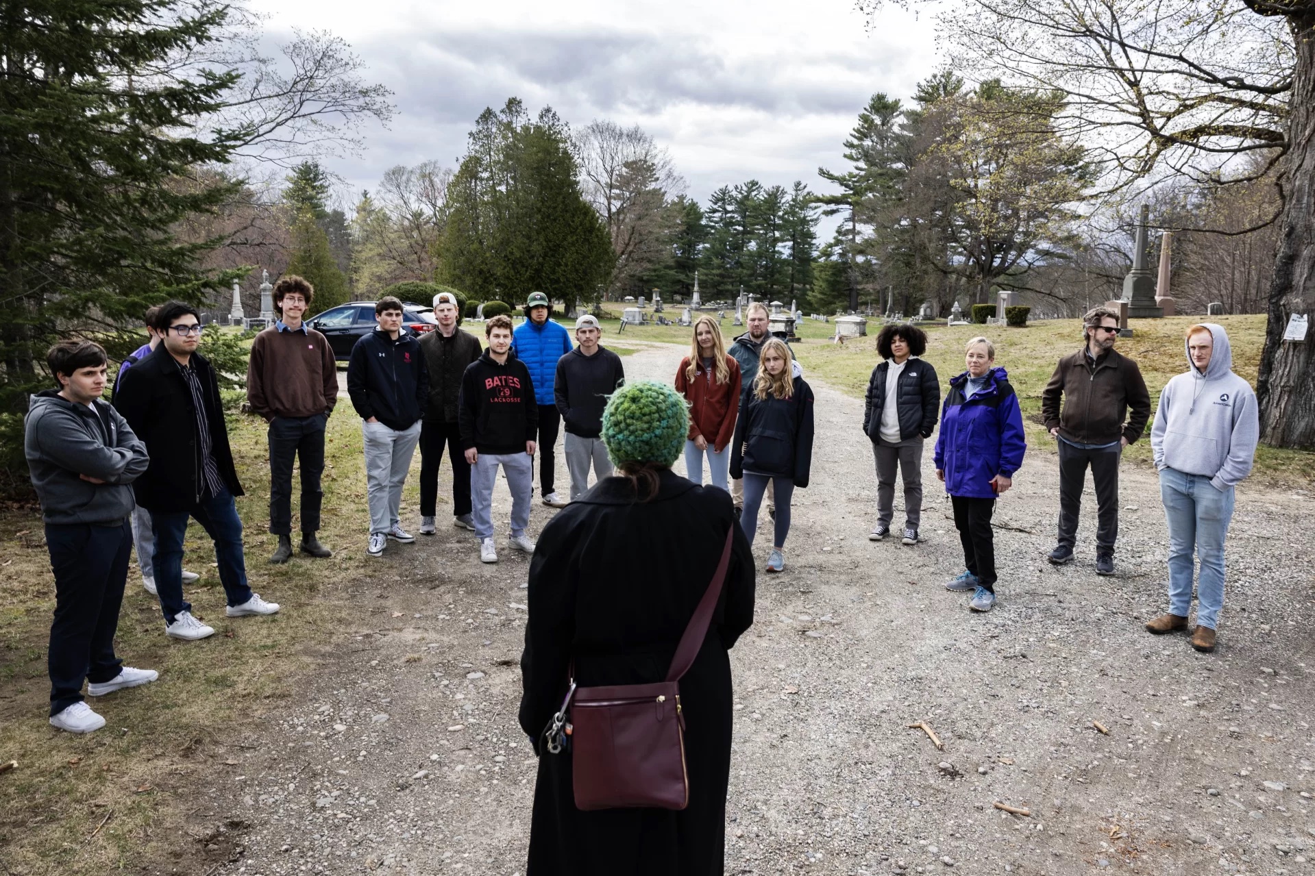 Bates News: Bates Students Create a Self-Guided Tour of Riverside Cemetery that tells Historical Stories of Lewiston